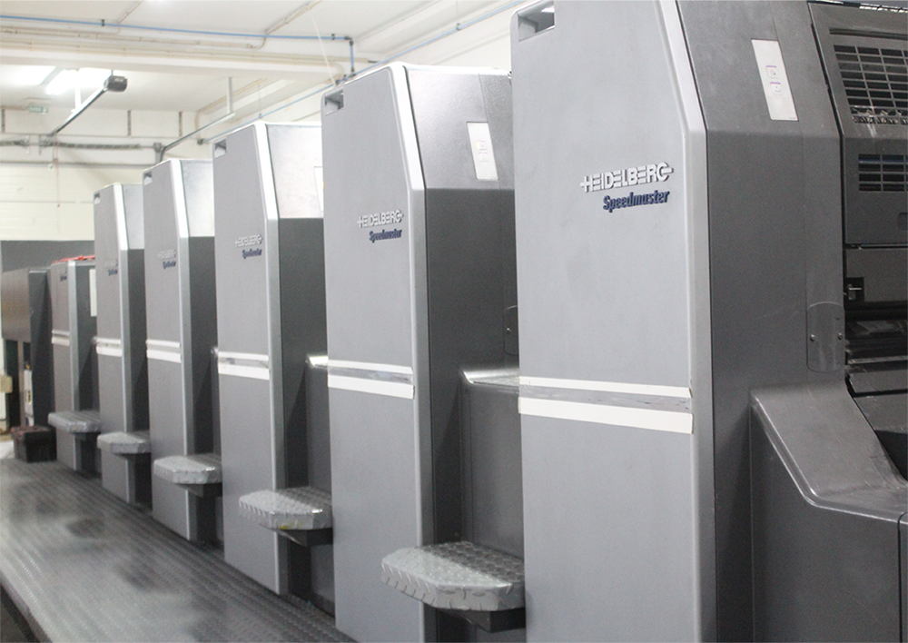 Maquina offset Heidelberg